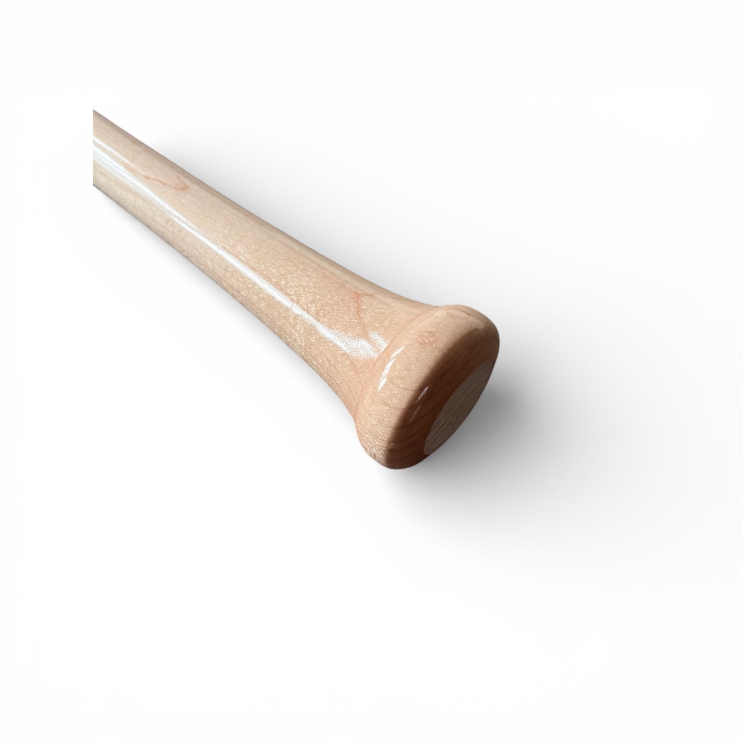 Premium Maple Wood Baseball Bat - Wood Vanished - Bear Bones